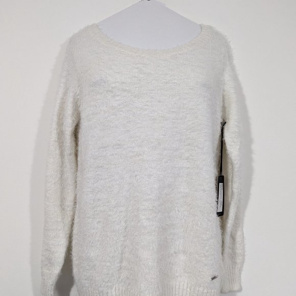 NWT Cream Carreli Jeans Eyelash Long Sweater Size: L - Picture 11 of 13